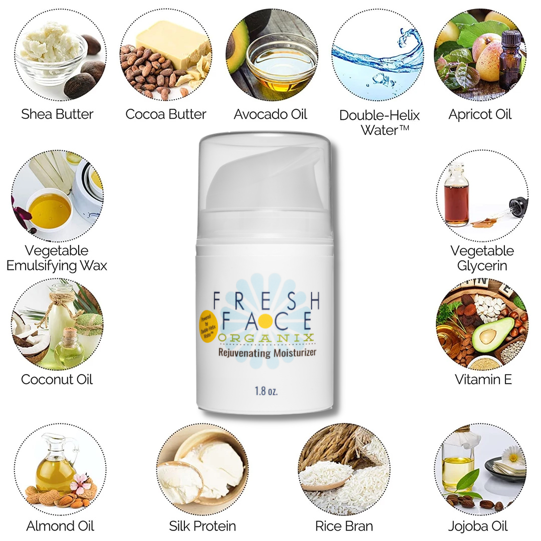 42 - Fresh Face Organix Rejuvenating Facial Moisturizer by COLEHERBALS LLC