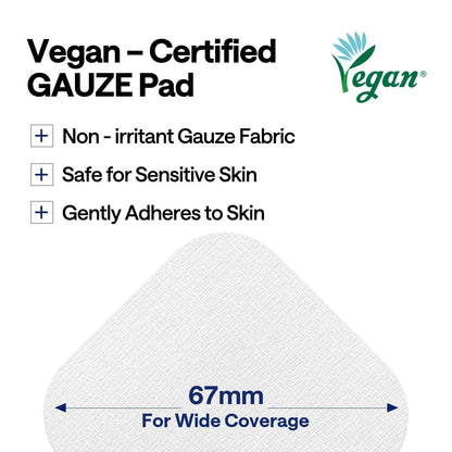 Madecassoside Toner Pads - with Centella Asiatica to Treat Blemishes and Improve Uneven Skin Tone - Vegan Gauze Fabric by Korean Skin Care