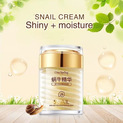 Snail Collagen Face Cream Moisturizer Firming Brighten Skin Day Cream for Face Nourishing Smoothing Korean Cosmetics Skin Care by Korean Skin Care