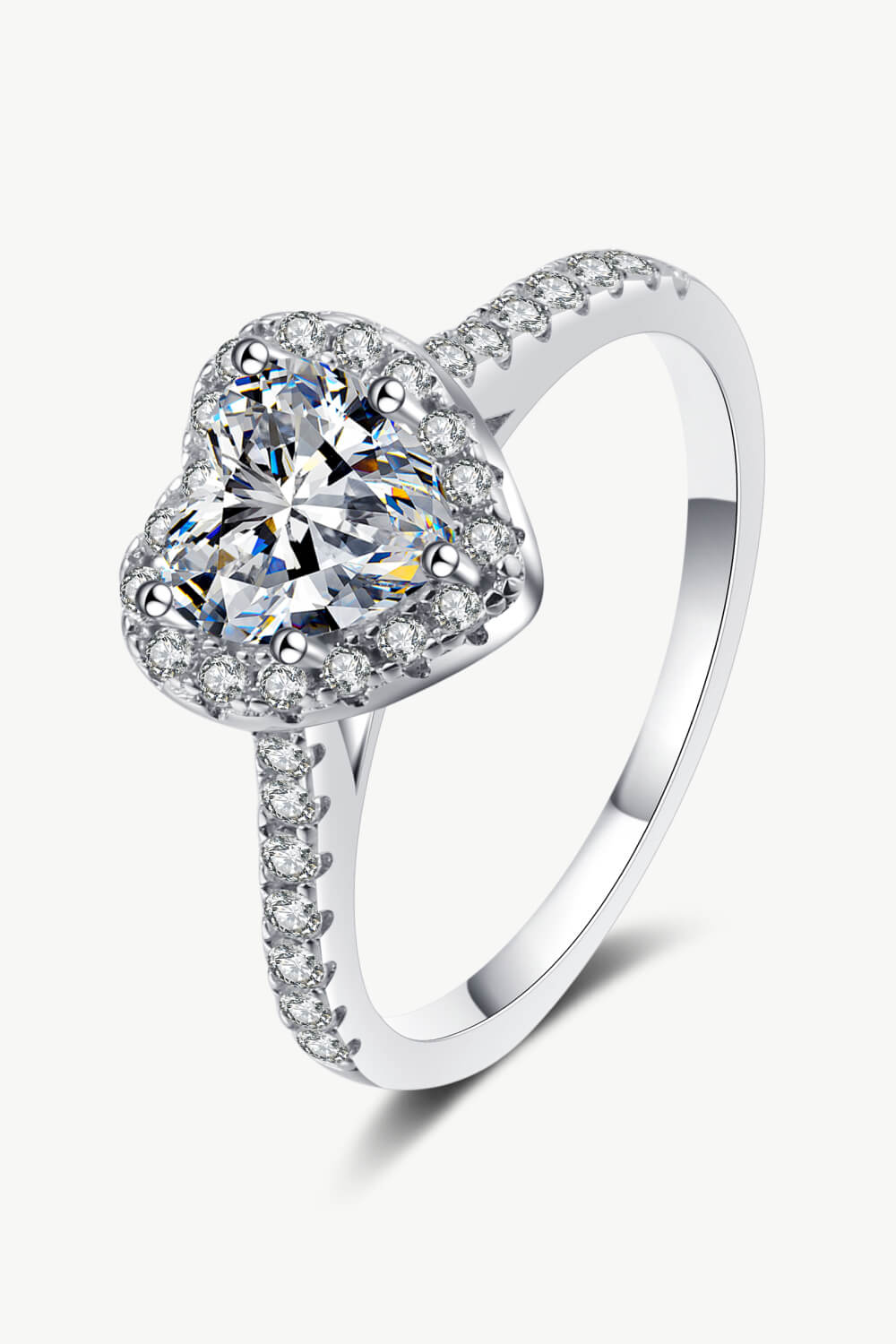 1 Carat Sparkala™ Heart-Shaped Ring by Sparkala