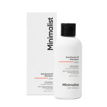 Minimalist Anti-Dandruff Shampoo 3.5% Salicylic Acid by Dista