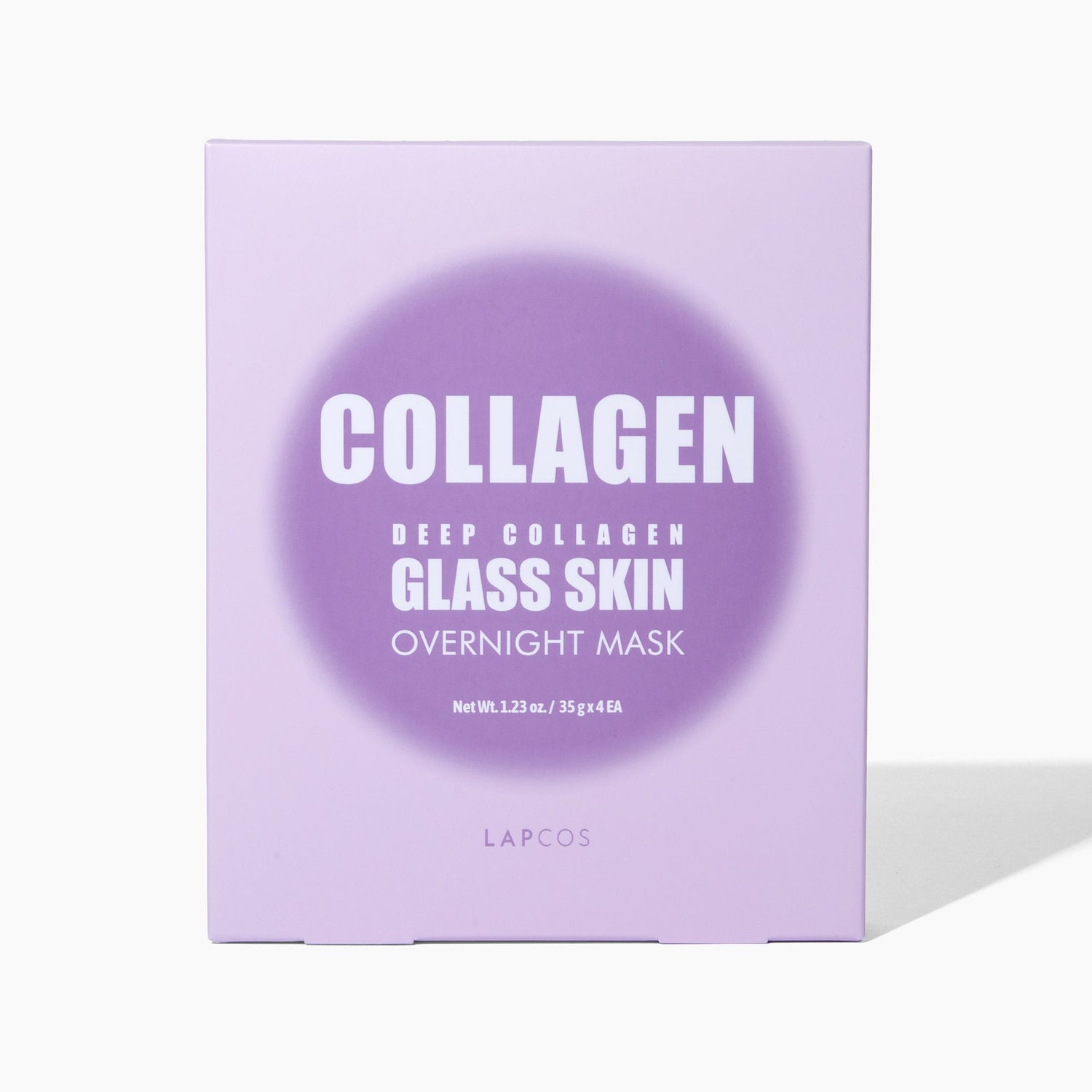 Deep Collagen Glass Skin Overnight Mask 4-pack by LAPCOS