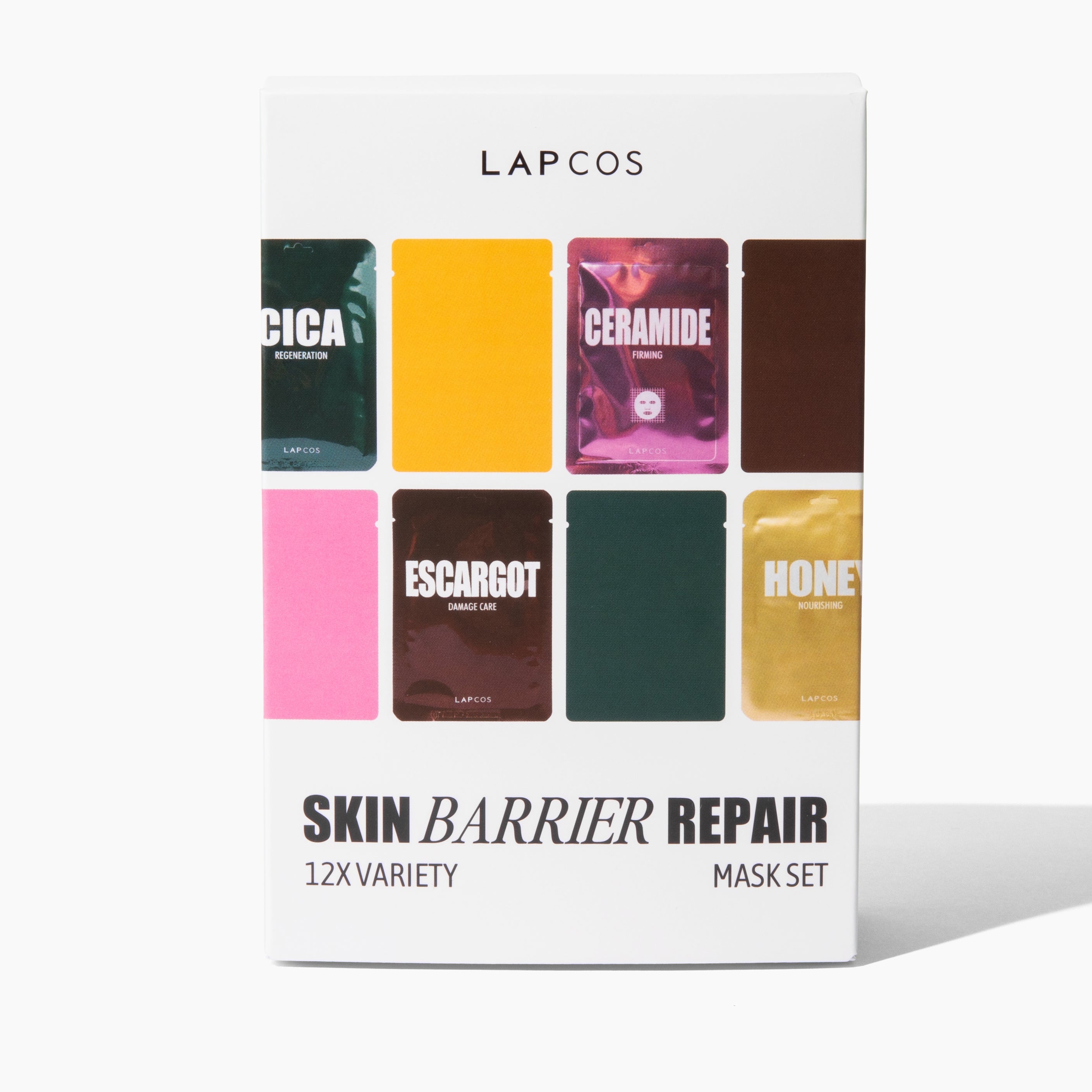 Skin Barrier Repair Variety Sheet Mask 12-Pack by LAPCOS