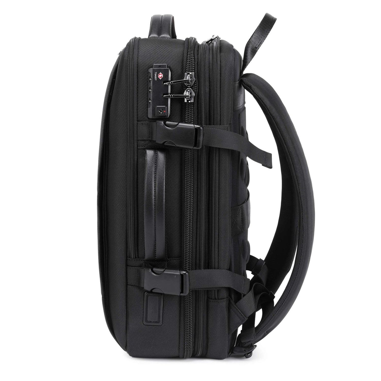 Pro Travel Vegan Backpack 401 - Expandable &amp; Lock by Doshi FCSA