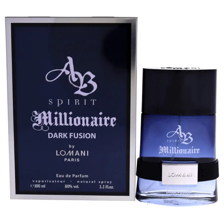 AB Spirit Millionaire Dark Fusion by Lomani For Men 3.3oz EDT Spray by perfumesandrea