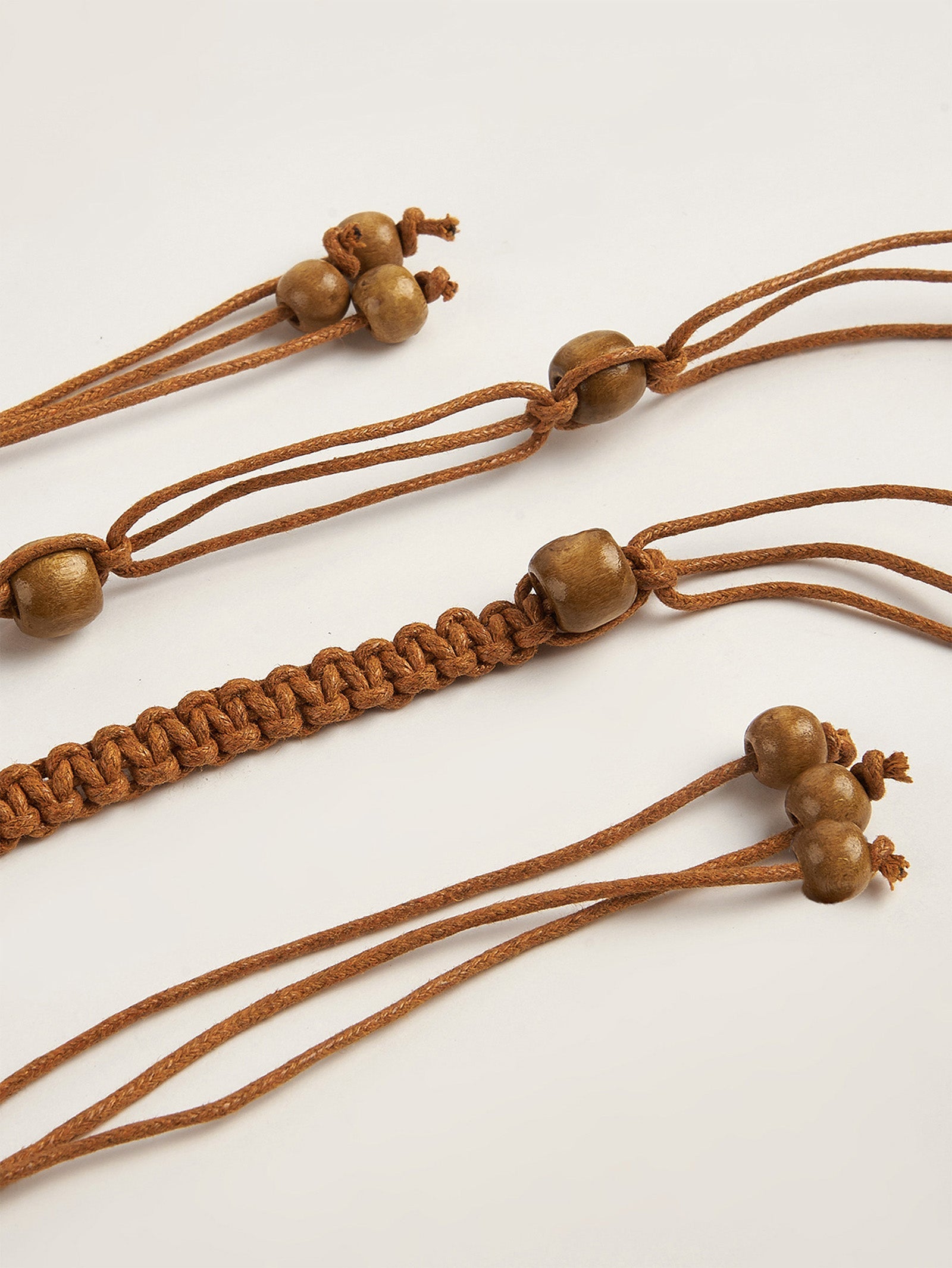 Cotton-Linen Knotted Belt by LINTICO