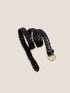 Premium Cowhide Retro Hand-Woven Belt With Alloy Buckle by LINTICO
