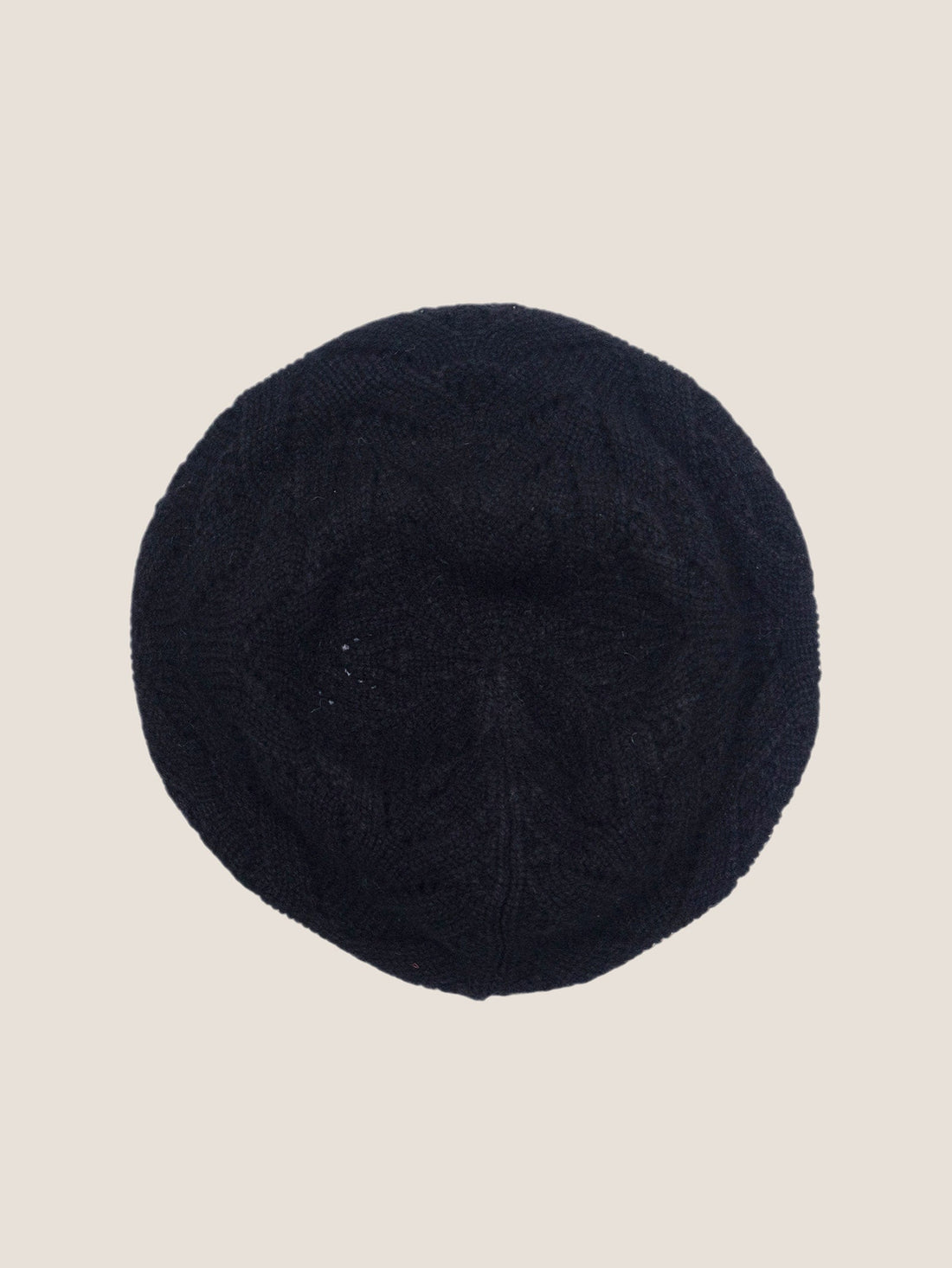 100% Wool Hand-Knit Beret by LINTICO