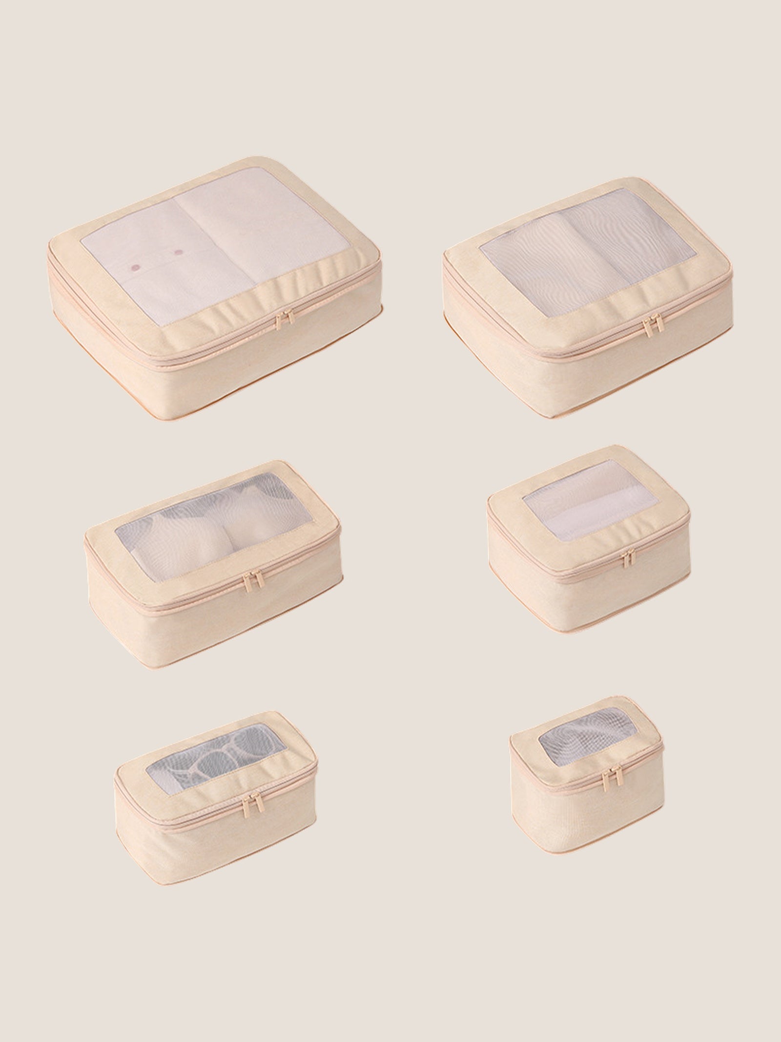 Recycled Silk 6-Piece Travel Toiletry Set by LINTICO