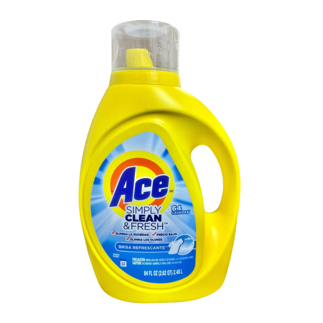 Ace Liquid Laundry Detergent Simply Brisa Refrescante (84 oz) by Farmacias Savia