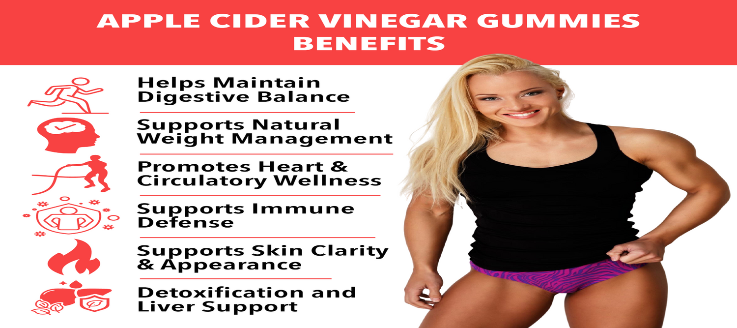 Apple Cider Vinegar Gummies by Siba Vitamins Store