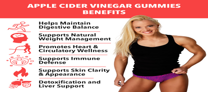 Apple Cider Vinegar Gummies by Siba Vitamins Store