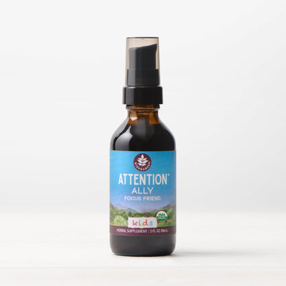 Attention Ally, Focus Friend for Kids by WishGarden Herbs