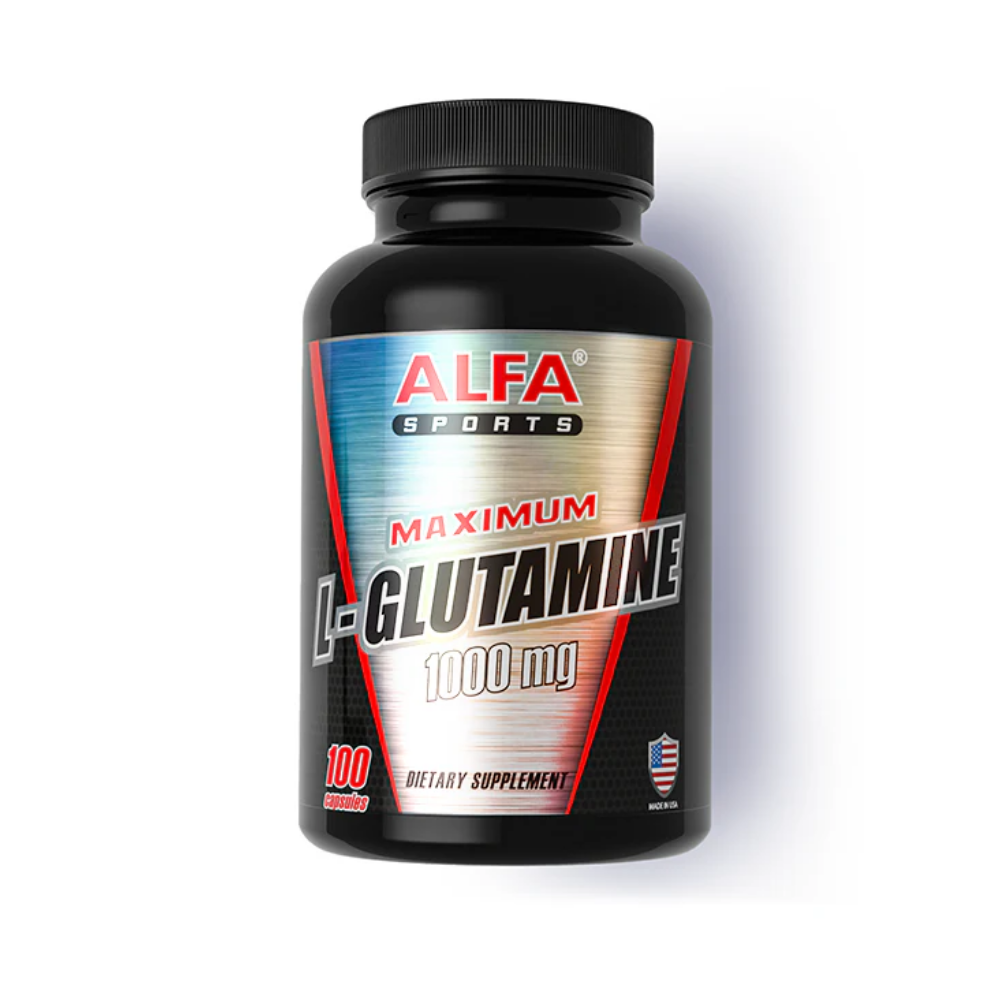 Alfa Max L-Glutamine 1000 mg Capsules (100 ct) by Farmacias Savia