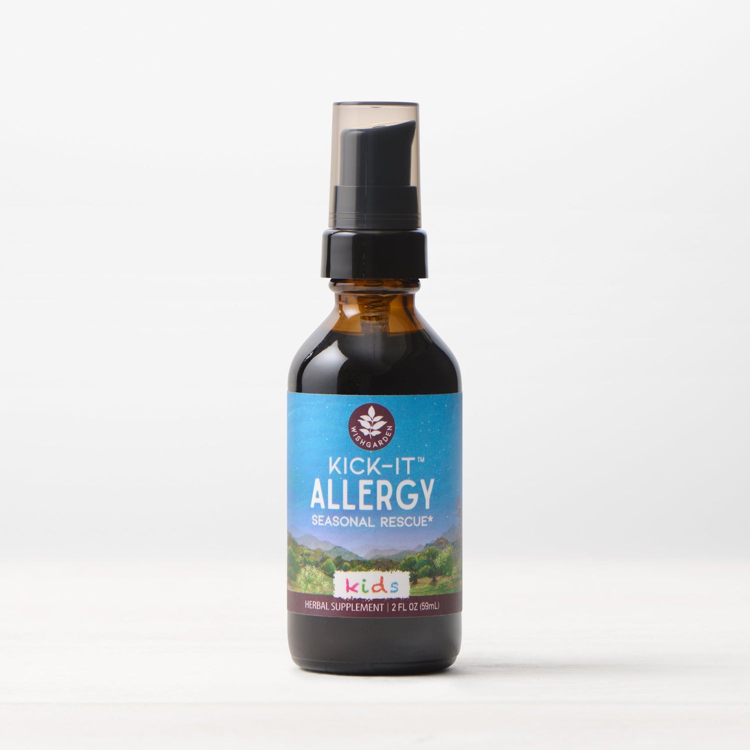 Kick-It Allergy, Seasonal Rescue For Kids by WishGarden Herbs