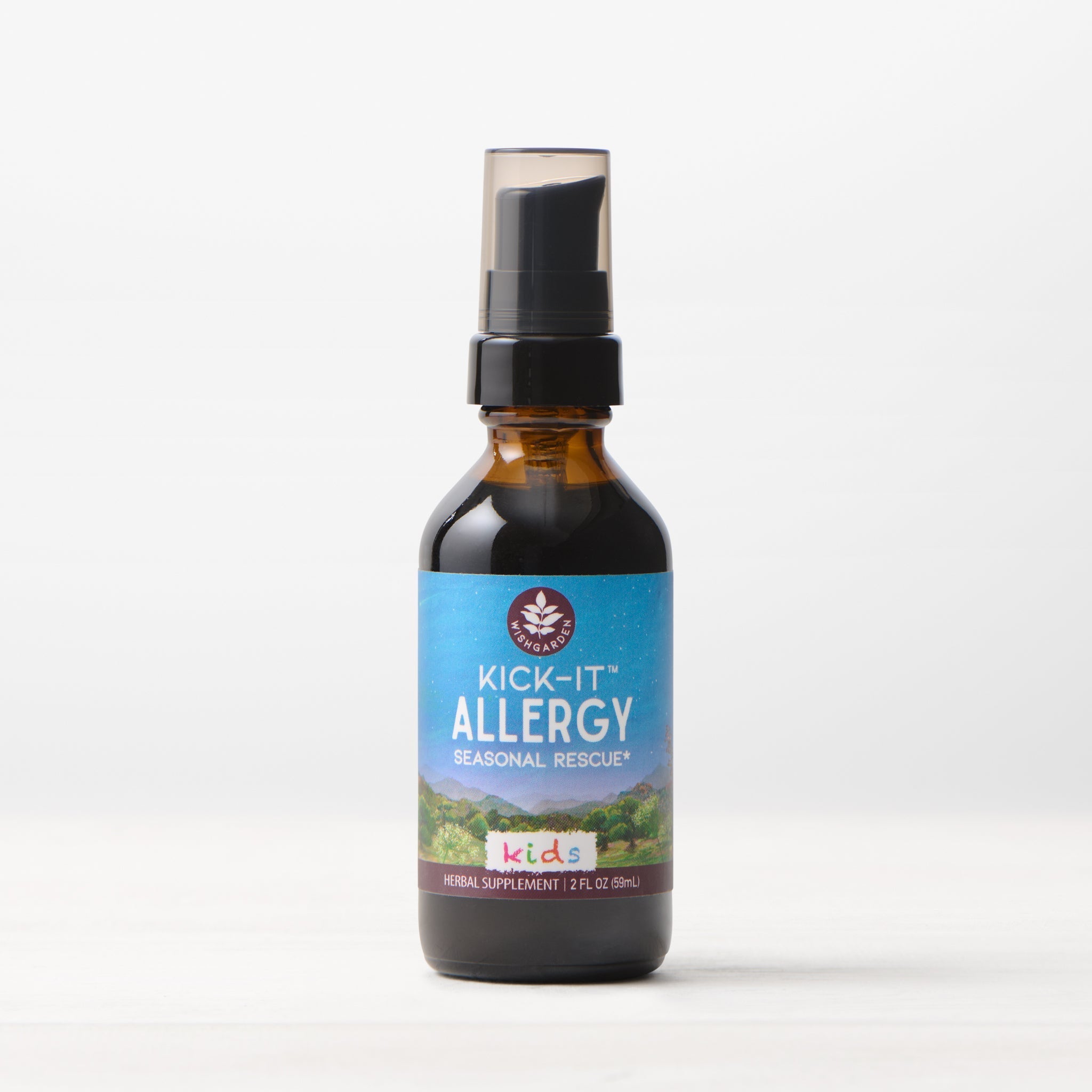 Kick-It Allergy, Seasonal Rescue For Kids by WishGarden Herbs