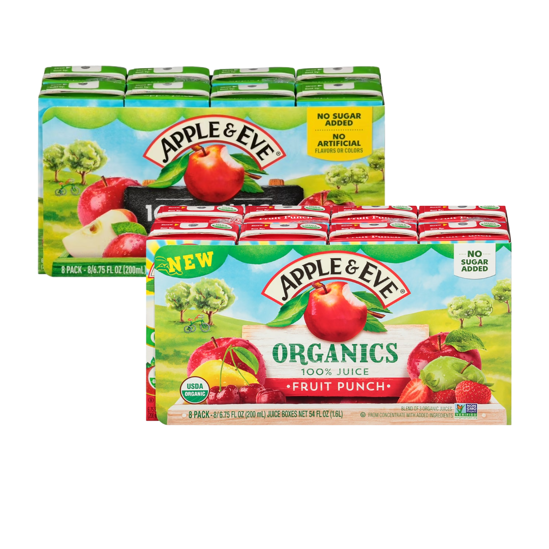 Apple &amp; Eve Apple Juice / Fruit Punch (8 pk) by Farmacias Savia
