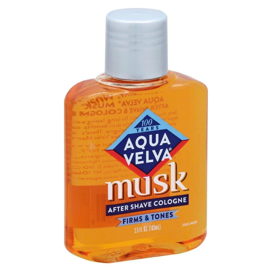 Aqua Velva Musk After Shave Cologne (3.5 oz) by Farmacias Savia