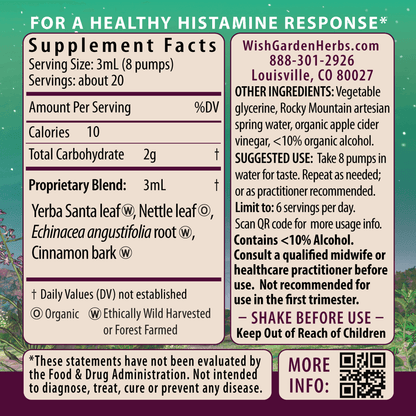 Kick-Ass Allergy, Seasonal Rescue For Pregnancy by WishGarden Herbs