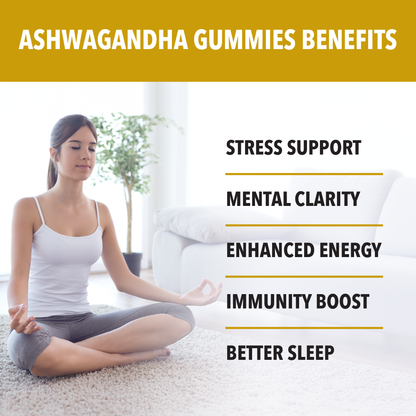 Ashwagandha Gummies by Siba Vitamins Store