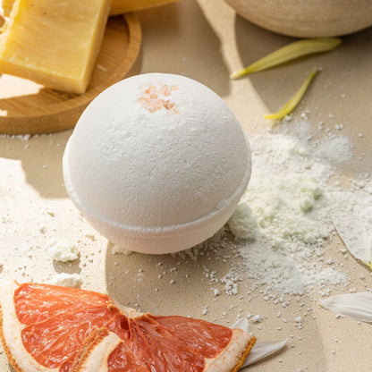 Bulk - 100 Natural Vegan Mix scents Bath Bombs - White by Lizush