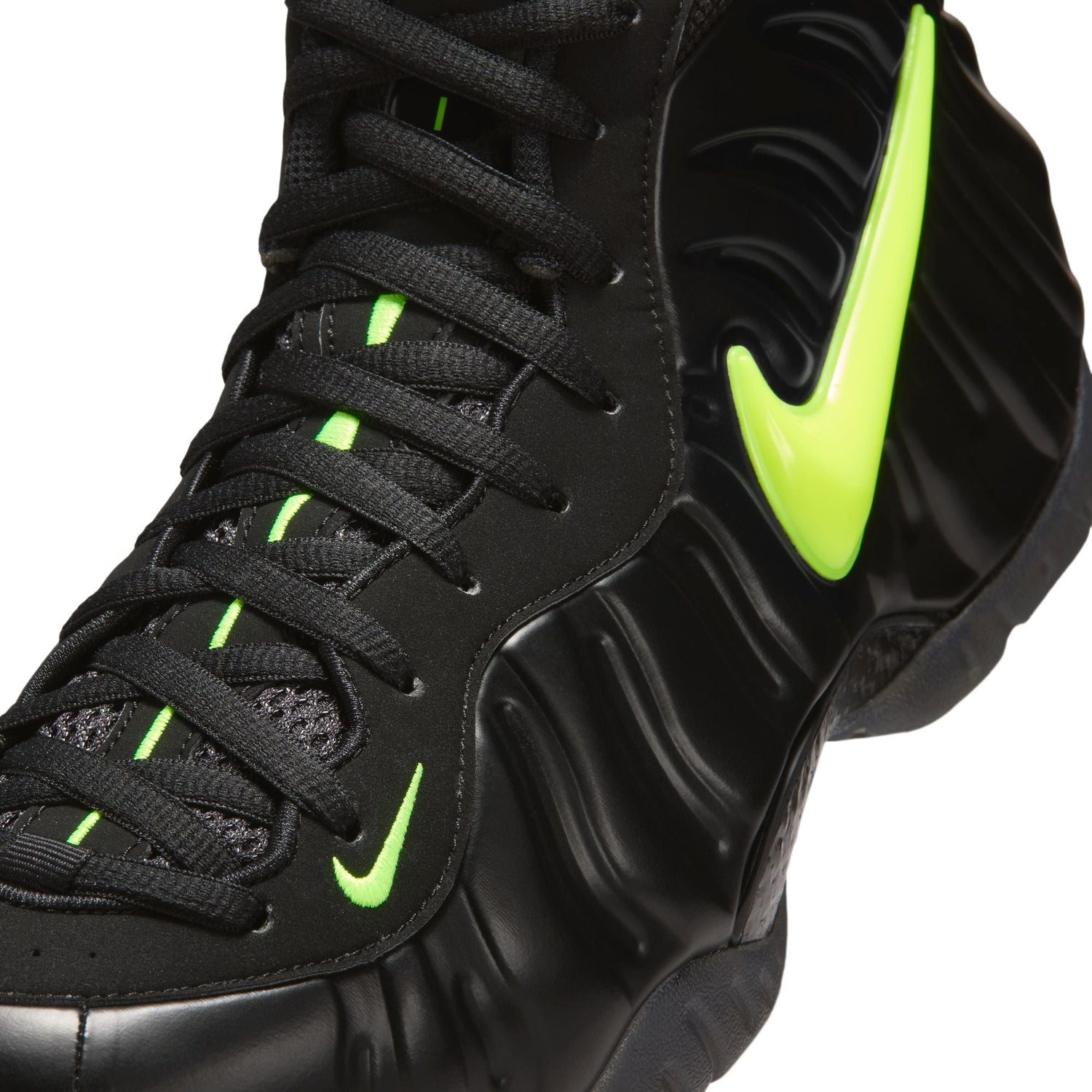 Nike Mens Air Foamposite Pro - Black/Voltage by Denim Exchange