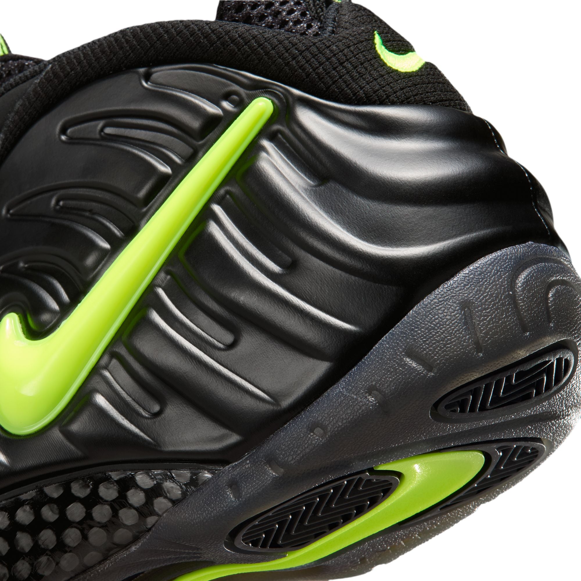 Nike Mens Air Foamposite Pro - Black/Voltage by Denim Exchange