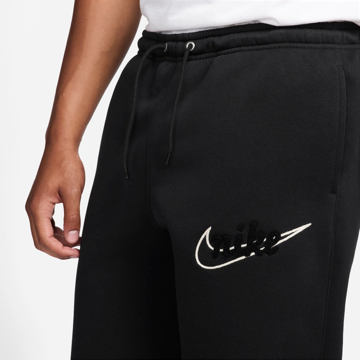 Nike Mens Fleece Joggers - Black by Denim Exchange