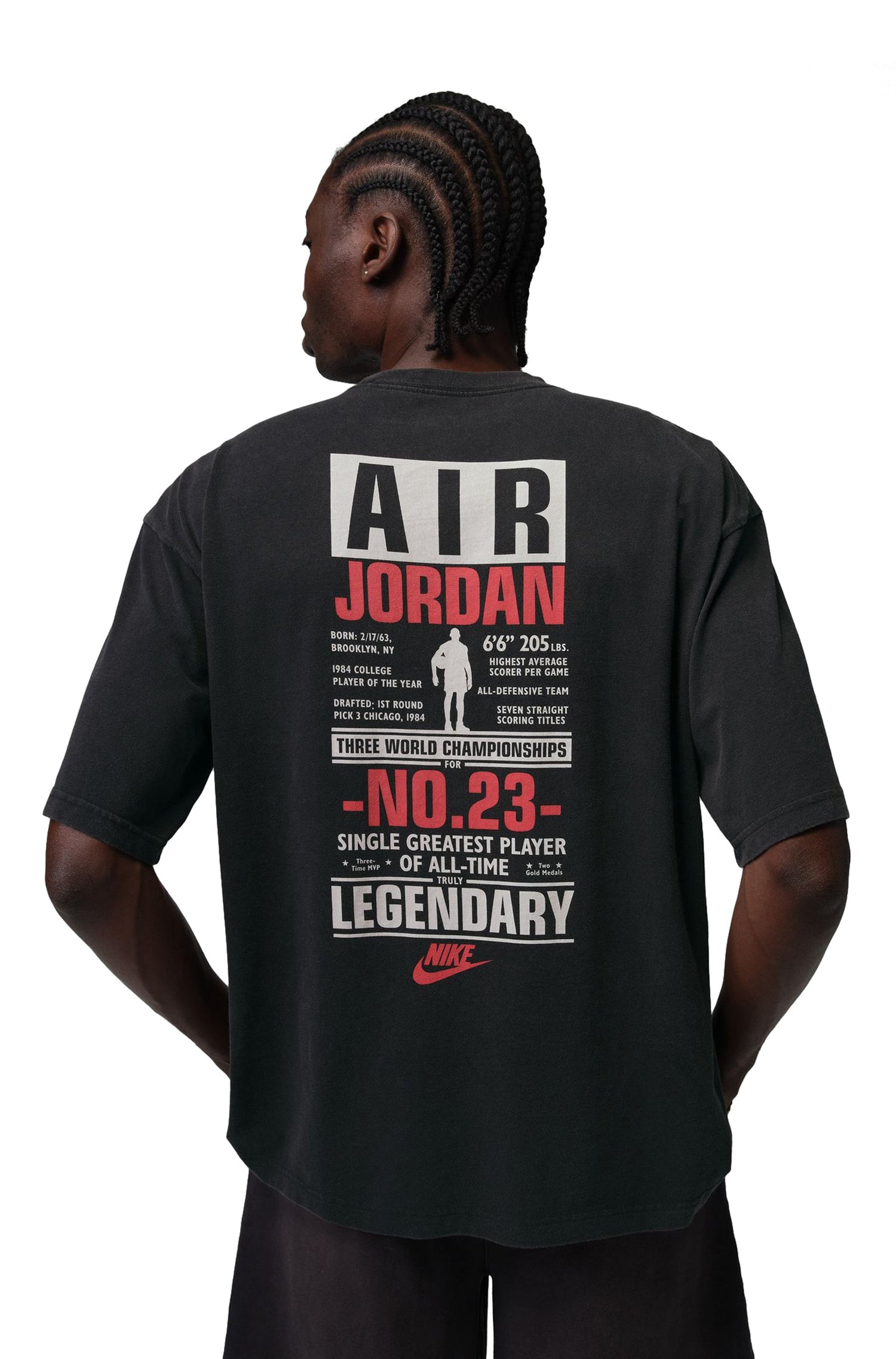 Air Jordan Mens Flight Tee - Black by Denim Exchange