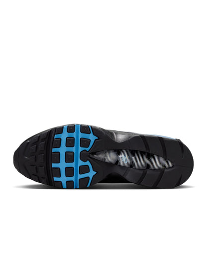 Nike Mens Air Max 95 Tech - Black/University Blue by Denim Exchange