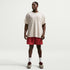 Nike Mens Sportswear Club Woven Flow Shorts - Team Crimson by Denim Exchange