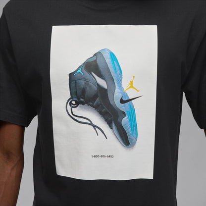 Air Jordan Mens Gamma Tee - Black by Denim Exchange