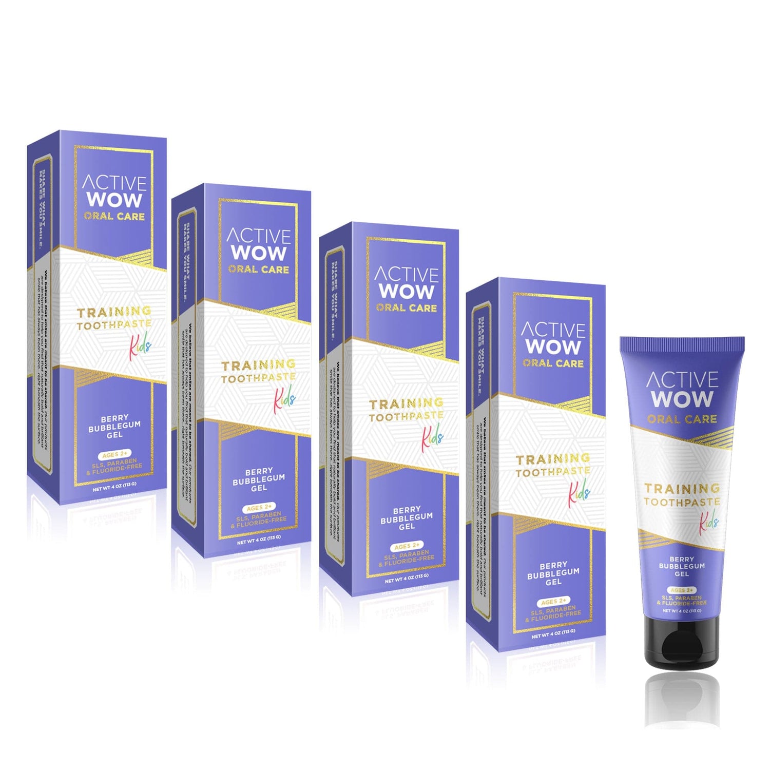 Kids Training Toothpaste by Active Wow
