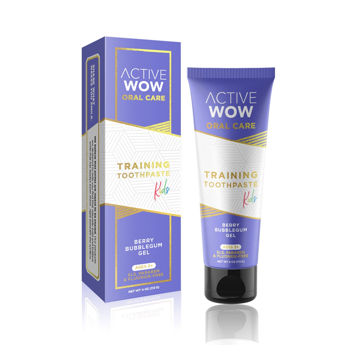 Kids Training Toothpaste by Active Wow