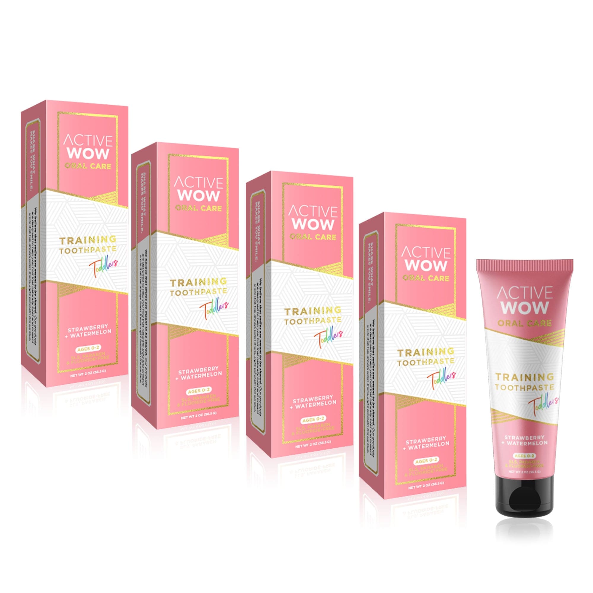 Toddlers Training Toothpaste by Active Wow