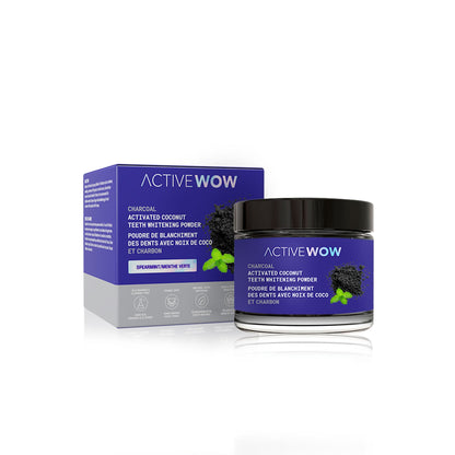 Activated Charcoal Teeth Whitening Powder by Active Wow