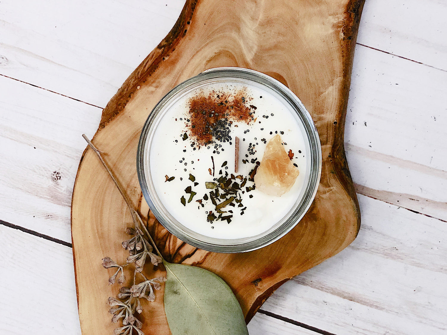 Abundance Candle / Ritual Candle / Intention Candle / Hand Poured Candle / Soy Wax Candle/ Butter Me Up Organics / Good Luck Candle / Money by Butter Me Up Organics