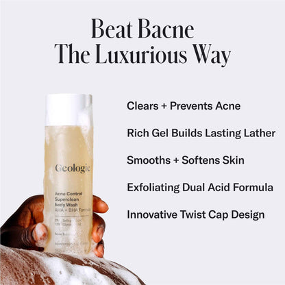 Acne Control Superclean Body Wash by Geologie
