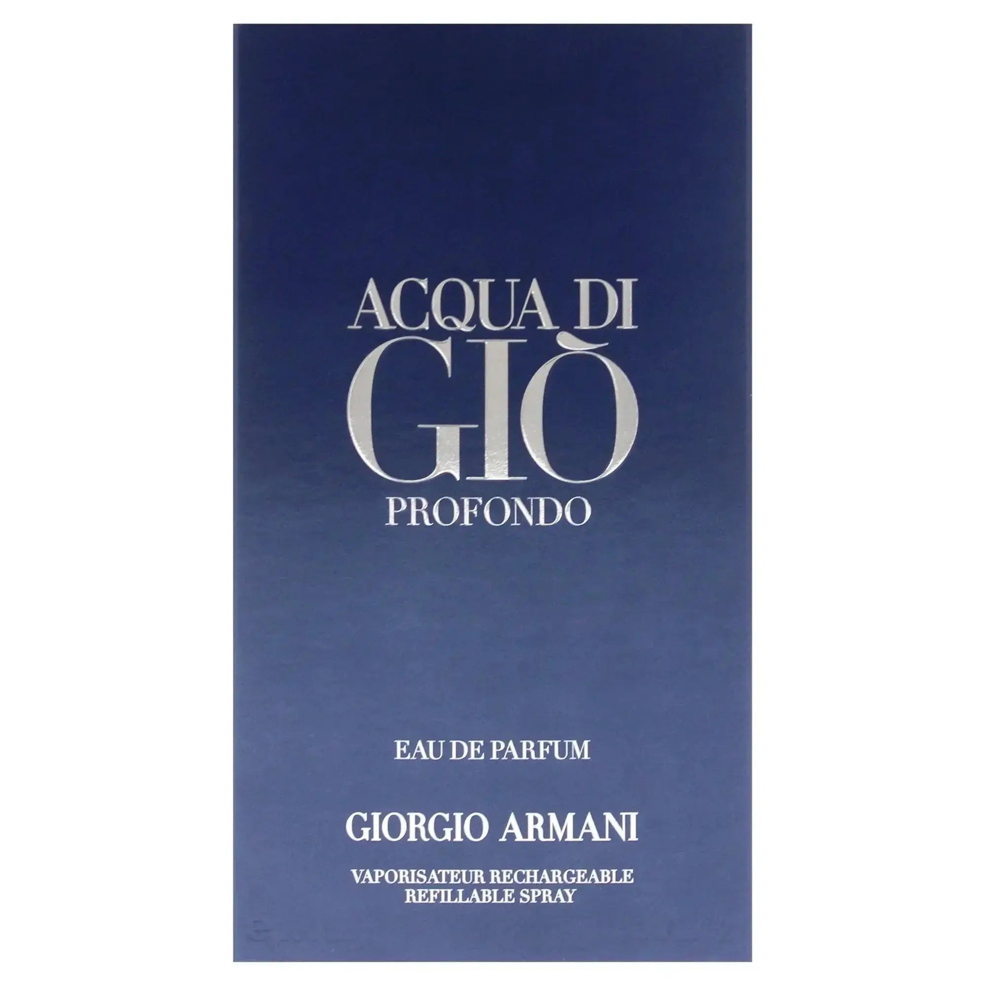 Acqua Di Gio Profondo By Giorgio Armani For Men 3.4 oz Parfum Spray by perfumesandrea