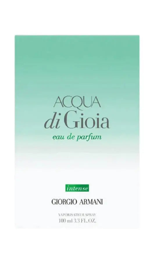 Acqua Di Gioia Intense By Giorgio Armani For Women 3.3oz EDP Spray by perfumesandrea