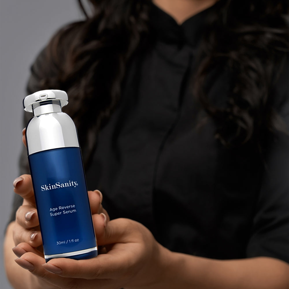 SkinSanity® Age Reverse Super Serum with Triple Peptides 1 fl oz by Best Clean Beauty