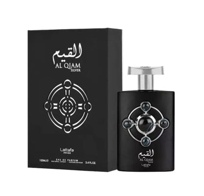 Al Qiam Silver By Lattafa Unisex 3.4 oz EDP SPRAY by perfumesandrea