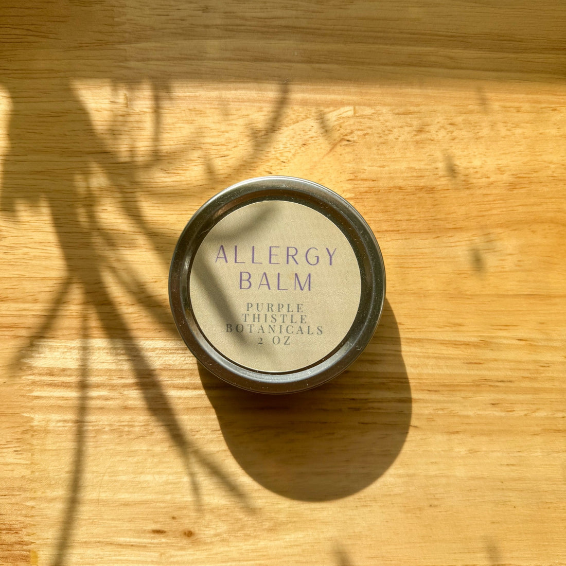 Allergy Balm by Purple Thistle Botanicals