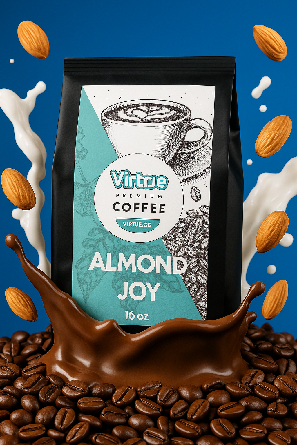 Flavored Coffee – 16oz | Small Batch, Expertly Roasted, No Sugar by Virtrue