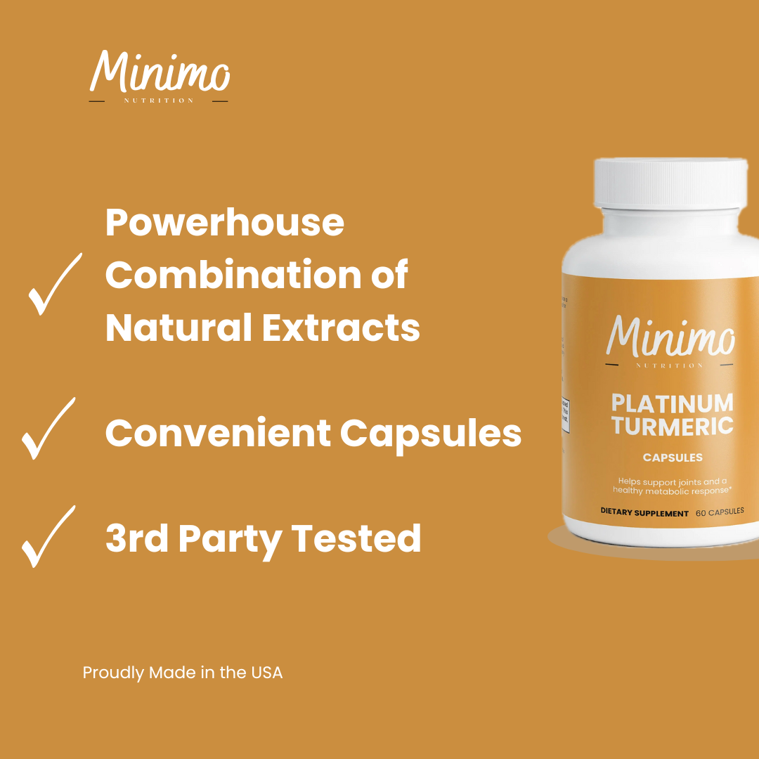 Platinum Turmeric, 60 ct. by Minimo Nutrition