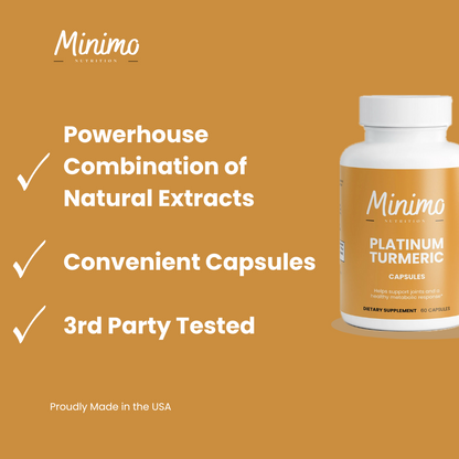 Platinum Turmeric, 60 ct. by Minimo Nutrition