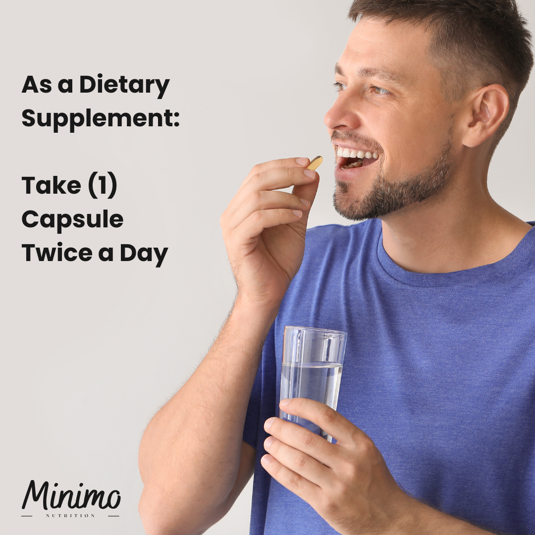 Organic Ashwagandha with Black Pepper, 60 ct. by Minimo Nutrition