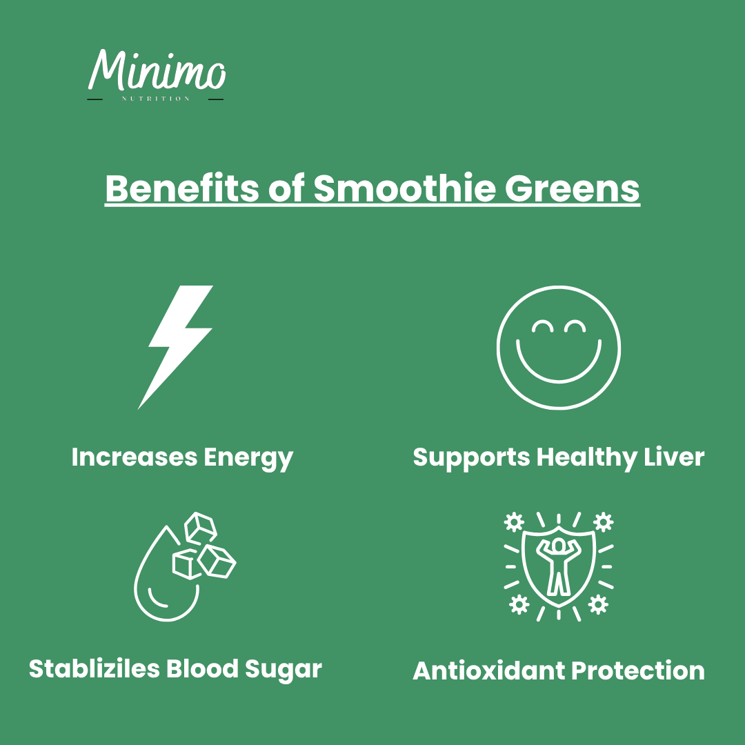 Ultra Cleanse Smoothie Greens, 8.8 oz by Minimo Nutrition