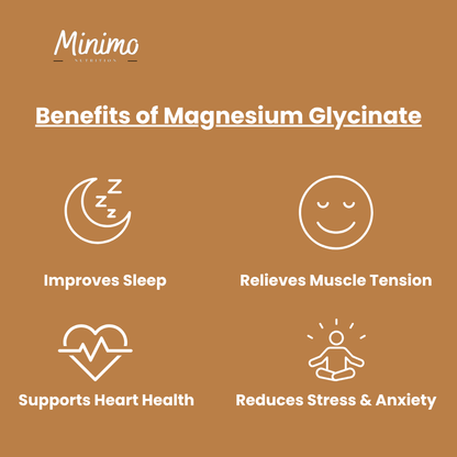 Magnesium Glycinate, 90 ct. by Minimo Nutrition