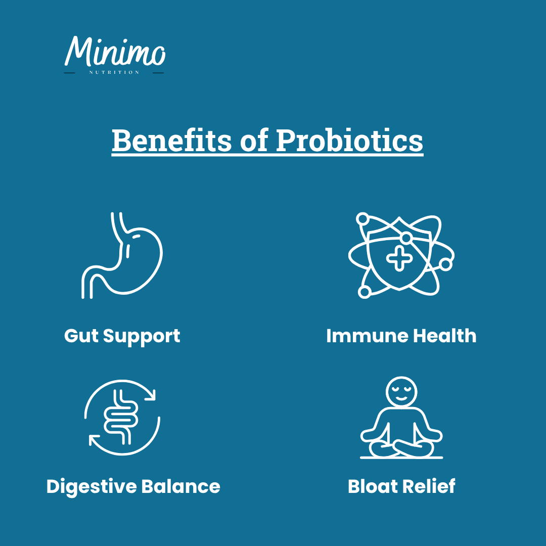 Probiotic 40 Billion with Prebiotics, 60 ct. by Minimo Nutrition